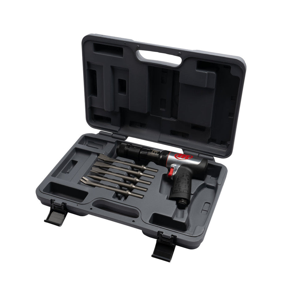 Ingersoll Rand Vibration Reduced Quick Change Air Hammer 5-Piece Chisel Set, 2600 BPM, 3" Stroke – 135MAXK – view 2