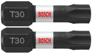 Bosch ITT30102 2 pc. Impact Tough™ 1 In. Torx® #30 Insert Bits