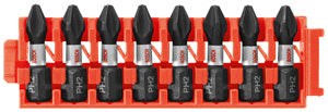 Bosch CCSPH2108 8 pc. Impact Tough™ Phillips® P2 1 In. Insert Bits with Clip for Custom Case System