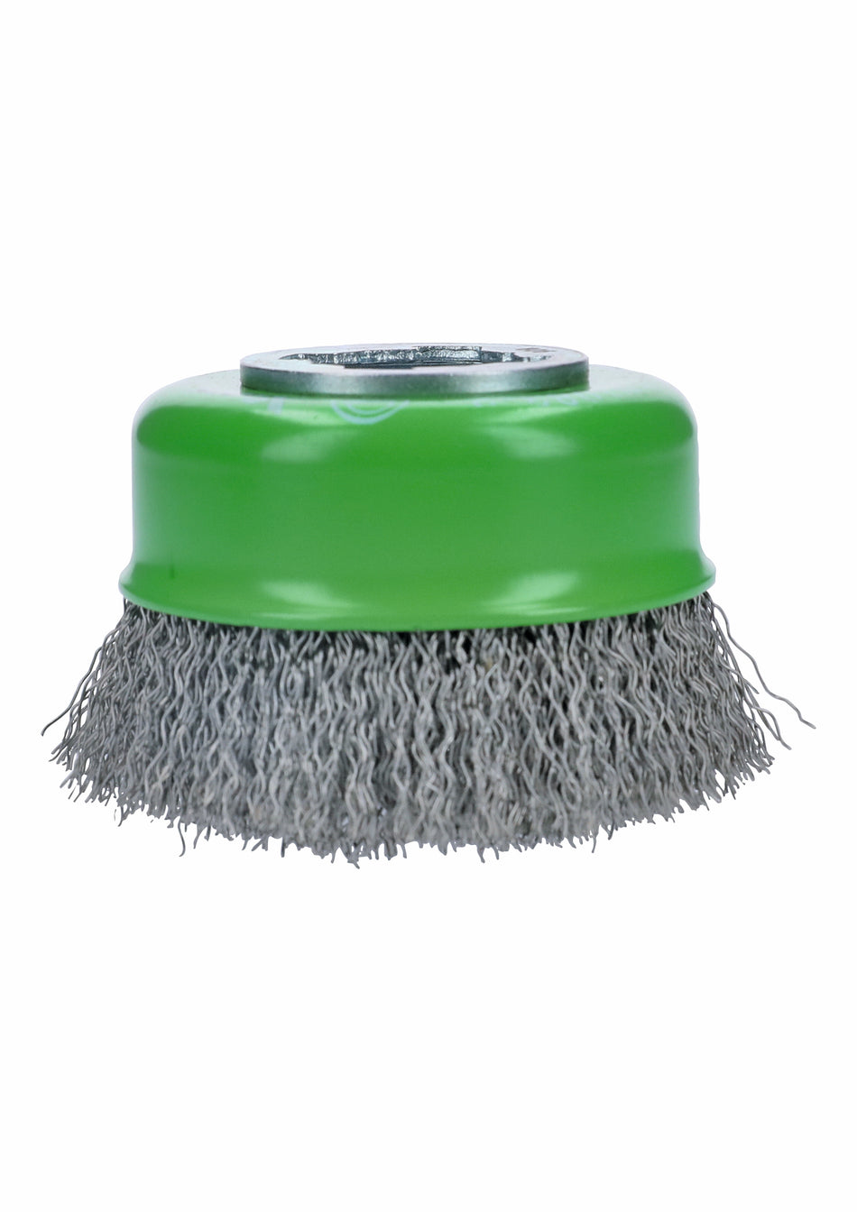 Bosch WBX319 3 In. Wheel Dia. X-LOCK Arbor Stainless Steel Crimped Wire Cup Brush