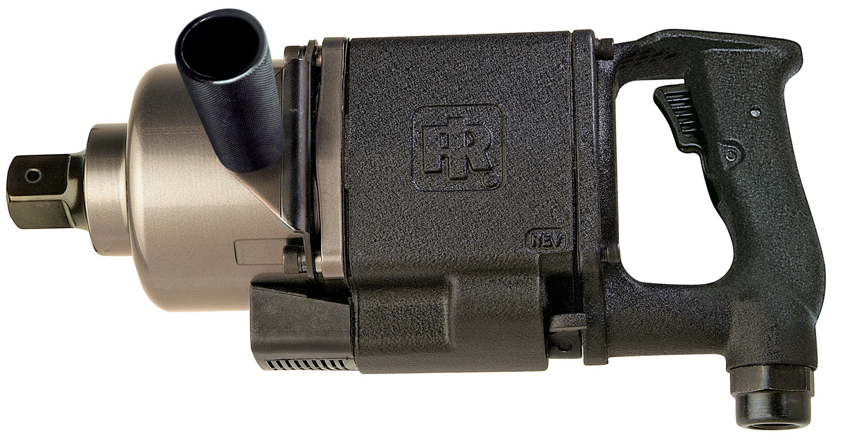 Ingersoll Rand 1" Air Impact Wrench, Industrial Duty, 1600 ft-lb Torque, Thru-hole Retainer, D-handle Inside Trigger – view 3